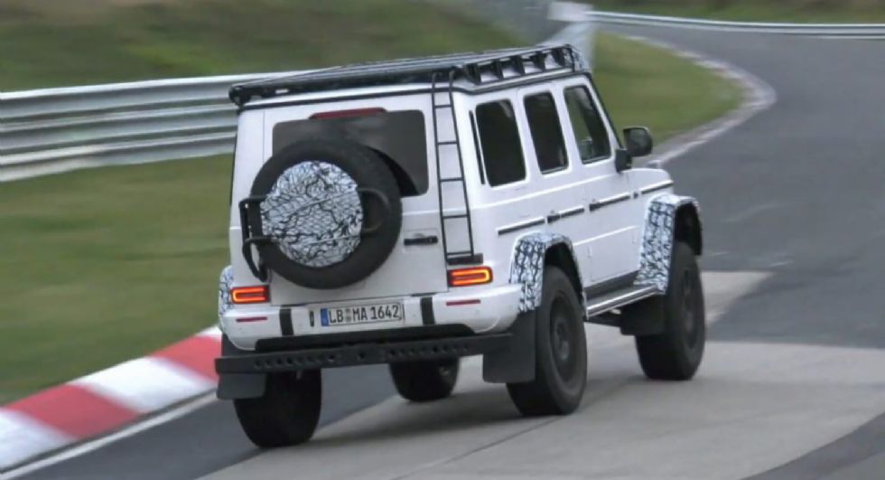 Στο Ring η Mercedes-AMG G-Class 4×4² (+vid)